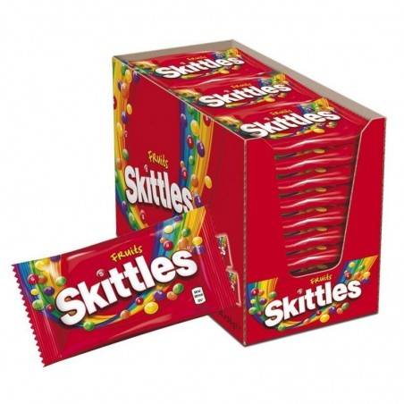 36 Sachets Bonbons Skittles Fruit | Milleproduits.com : vos bonbons et chocolats préférés en ligne à prix grossiste ! 36 Sachets Bonbons Skittles Fruit | Milleproduits.com : vos bonbons et chocolats préférés en ligne à prix grossiste !