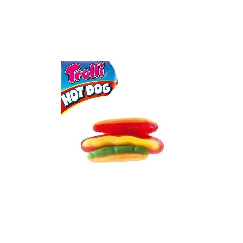 Bonbons Trolli Hot Dog | Milleproduits.com : bonbons, chocolats, snacks en ligne à prix grossiste