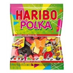 Sachet Bonbons Haribo Polka 120 Grammes