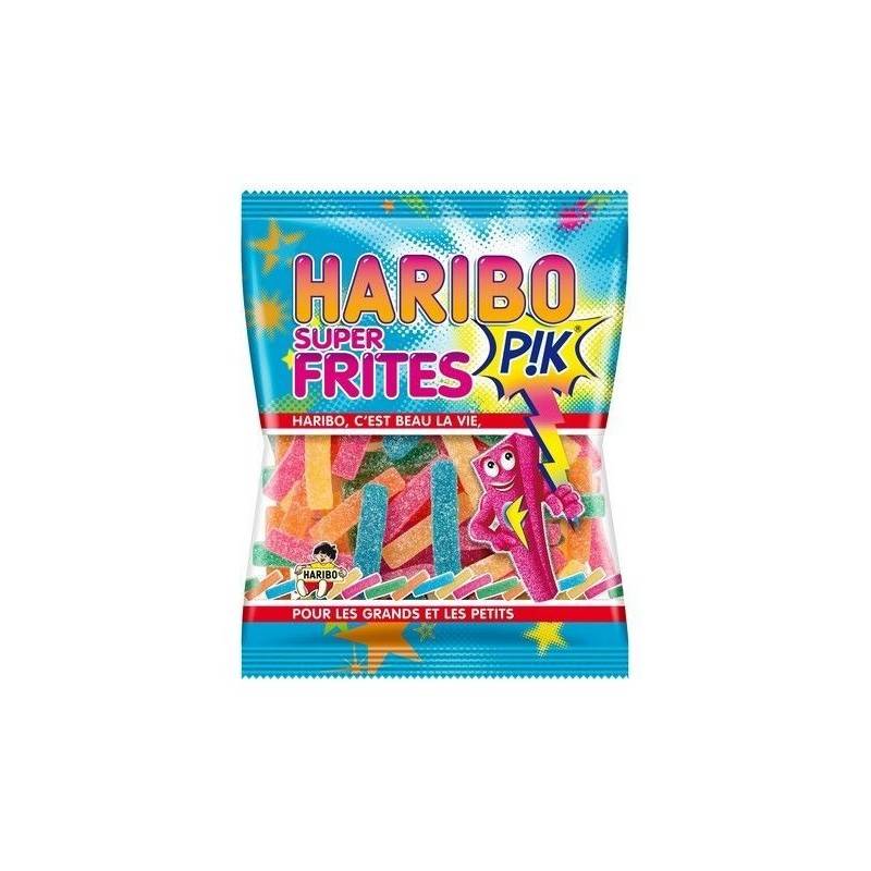 Sachet Bonbons Haribo Super Frites Pik 120 Grammes Sachet Bonbons Haribo Super Frites Pik 120 Grammes