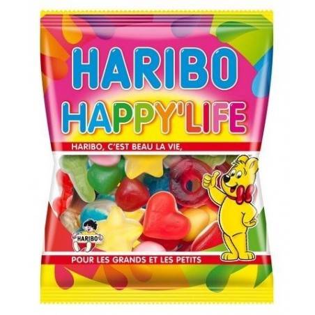 Sachet Bonbons Haribo Happy Life 120 Grammes