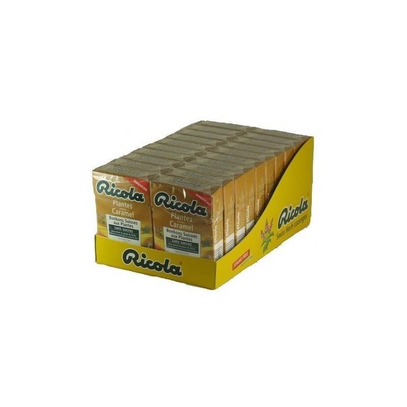 Ricola Caramel x 20 Boites Ricola Caramel x 20 Boites