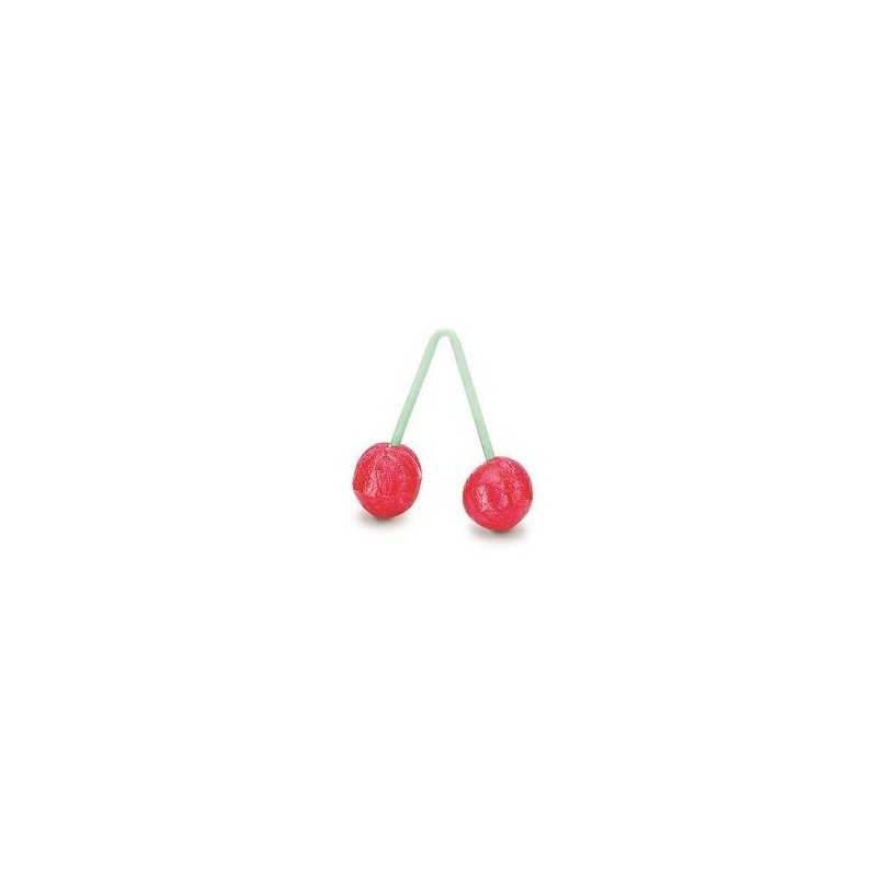 100 Sucettes Cerises Doubles | Milleproduits.com : bonbons, chocolats, snacks en ligne à prix grossiste