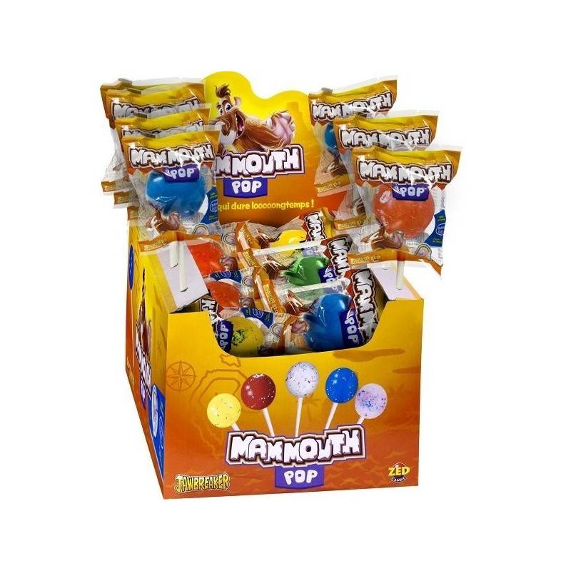 36 Sucettes Mammouth Magic Pop Jawbreaker 36 Sucettes Mammouth Magic Pop Jawbreaker
