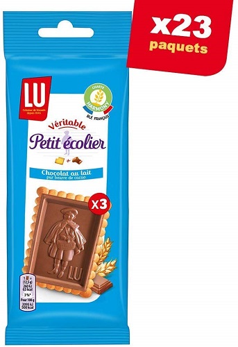 Petit écolier LU étui pocket x3 chocolat au lait