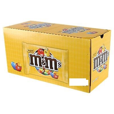 M&M's jaune Peanut maxi sachet 200g